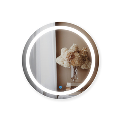 Espejo led circular con touch y dimmer
