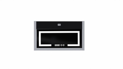 Mesita de luz con touch, reloj , parlantes bluetooth y puerto usb - comprar online
