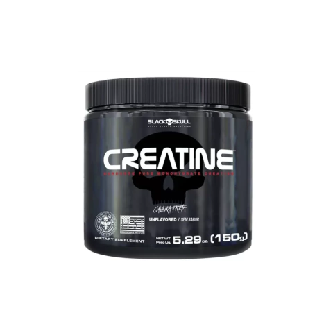 Creatine Creatina Monohidratada 150g - Black Skull