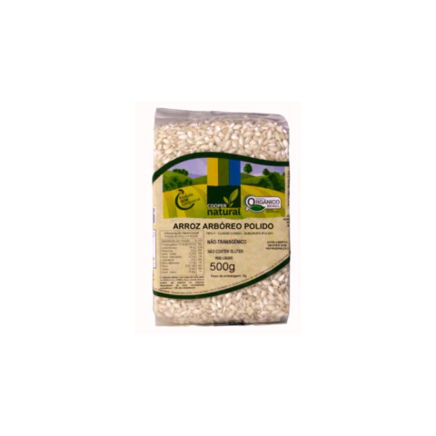Arroz Aróreo polido - 500g - Cooper Natural