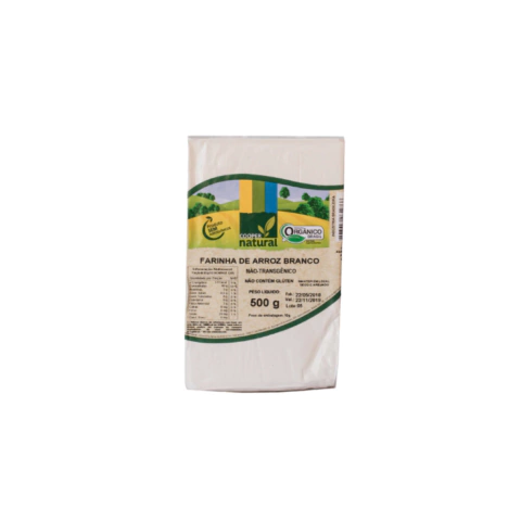 Farinha de arroz branco - 500g - Cooper Natural