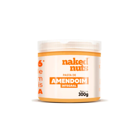 Pasta de Amendoim Integral - 300g - Naked Nuts