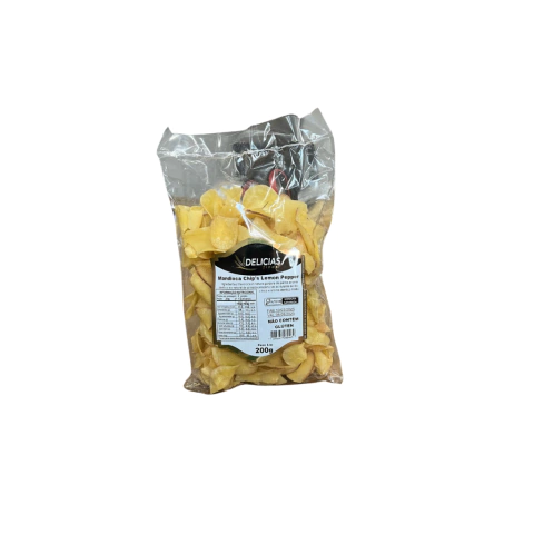 Mandioca Chips Lemon Pepper - Delicias Finas - 200g - comprar online