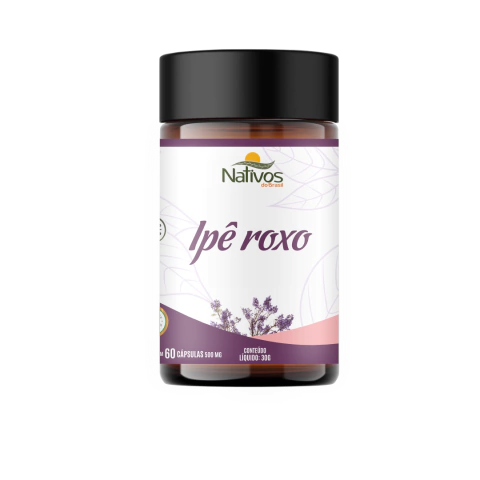 Ipe Roxo - Nativos Do Brasil - 500mg - 60 cápsulas - comprar online