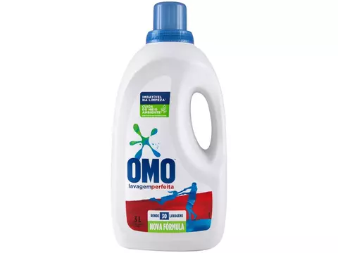 Sabão Líquido Omo Lavagem Perfeita 3 Litros