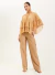 363000440 BLUSA L CECCI - BEGE YOSHI