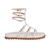 Papete Gladiadora Fivelas Off White 12350129-4 - comprar online