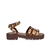 12960025-3 SANDALIA COBRA METAL BROWN - comprar online