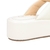 13180002-10 SANDÁLIA SALTO FLATFORM - OFF WHITE