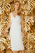 Vestido Midi Zoe - Off White - comprar online