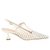 13620004-4 SCARPIN CAGE FLAT SALTO MÉDIO OFF WHITE na internet