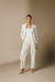 Imagem do CALÇA JULIA RISCA DE GIZ - OFF WHITE