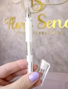 Caneta Gel - Branca