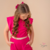 R0100148 Conjunto Adriana Short Liso Pink - comprar online