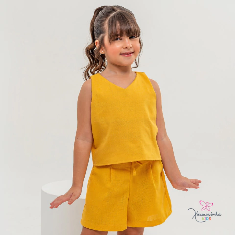 R0100174 Conjunto Beca Mostarda