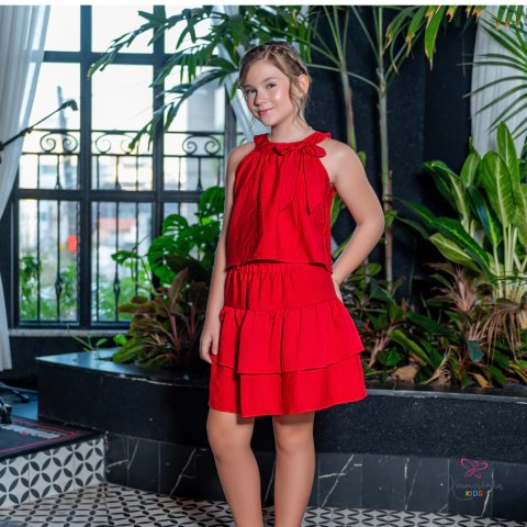 R0100191 Conjunto Tay Vermelho