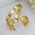 Alianças Love Gold Ouro18k 3mm