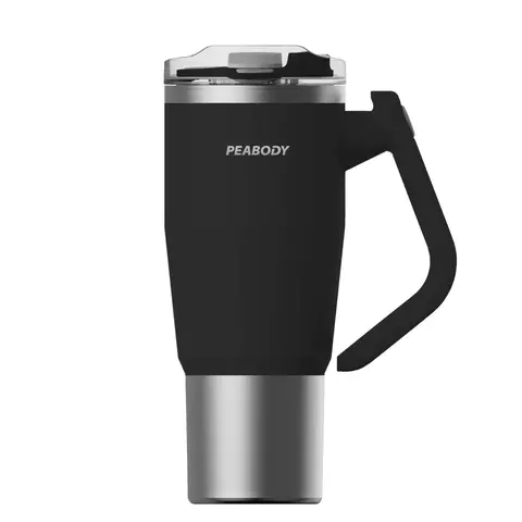 VASO TERMICO PEABODY PE-MG950N 950ML NEGRO - comprar online