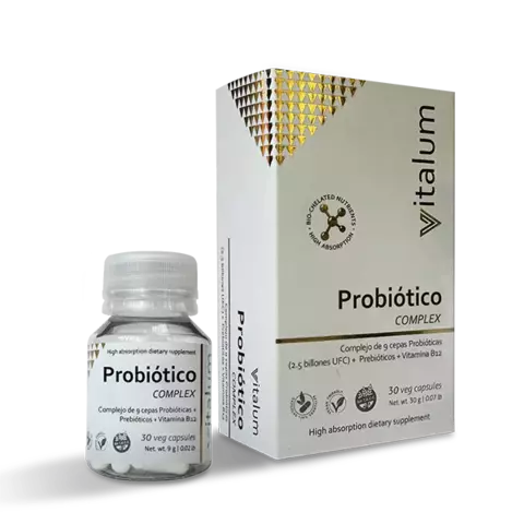 Probióticos Complex Vitalum 30 cápsulas