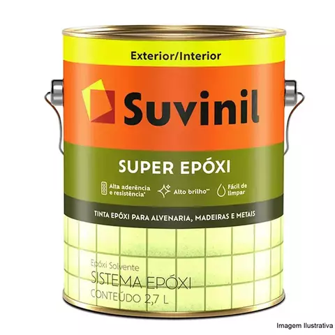 SUPER EPOXI BRANCO COM CATALISADOR 2,7L + 900ml DE CATALISADOR