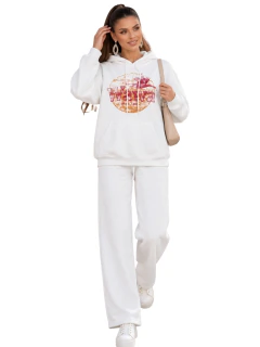 Conjunto Casual de 2 Piezas para Mujer, Sudadera con Capucha y Pantalón Holgado, Estilo Casual en internet