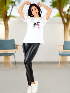 Playera Oversize de Mujer con Detalle en Textura - tienda en línea