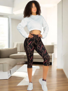 Set 2 Capris de Mujer Stretch de Diseños Estampados Legging corto - MALABIS