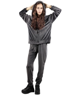 Conjunto Pants Mujer Sudadera Y Pant Aterciopelado Set Dama en internet