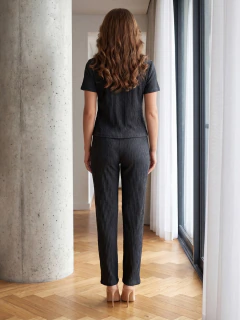 Conjunto Casual para Dama de 2 Piezas | Blusa Texturizada y Pantalón - comprar en línea