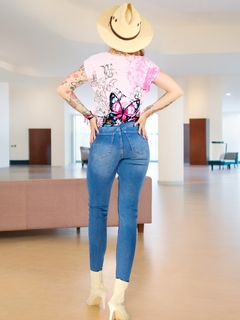 Blusa de Mujer manga corta estampada en internet