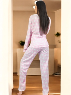 Pijama Afelpada para Mujer Polar FLeece Pantalón y Sudadera - tienda en línea