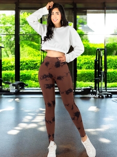 Leggings de Mujer Deportivos Tie-Dye para Yoga y Gym: Estilo y Confort