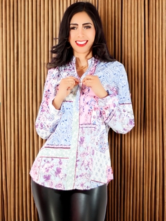 Camisas Mujer Blusa Elegante Casual Dama Manga Larga Trendin - MALABIS