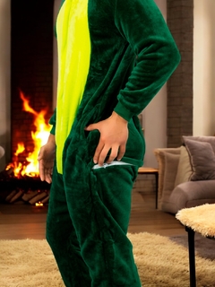 Pijama Mameluco Adultos Y Niño Tela Polar Fleece de Invierno Pijamas Familiares en internet