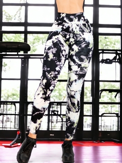 Legging Deportivo de Mujer Push Up Diseño Jaspeado en Colores - tienda en línea