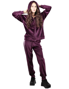 Conjunto Pants Mujer Sudadera Y Pant Aterciopelado Set Dama - comprar en línea