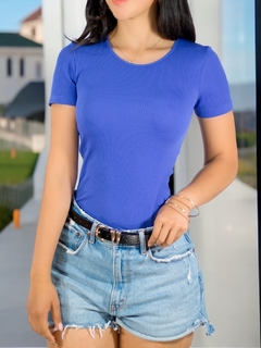 BLUSAS PLAYERA DE MUJER CANALÉ STRETCH INDIVIDUAL Y EN SET DE 2
