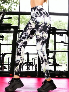 Imagen de Legging Deportivo de Mujer Push Up Diseño Jaspeado en Colores