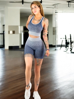 Conjunto de Mujer Deportivo/Casual 2 PIEZAS Short y Blusa Stretch, Comodidad y Estilo en internet
