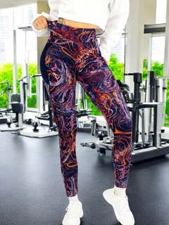 Leggins Deportivo Mujer Mallas Gym Mallones Dama Con Bolsas Laterales - MALABIS