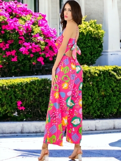 Palazzo de mujer Jumper De Pierna Ancha de Estampados Mono Completo Jumpsuit - comprar en línea