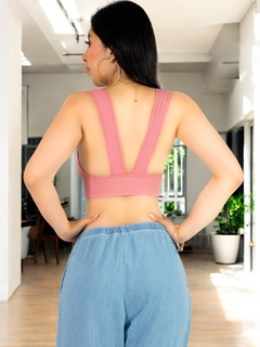 Imagen de Pack de 2 Top Mujer Deportivo & Casual Brasier Deportivo con Soporte - Yoga, Gym & Running