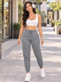 Imagen de Pants de Mujer Térmico Deportivo o Casual, Chándal Relax Fit Cómodos y de Moda