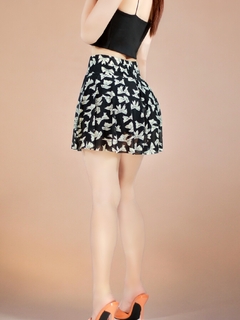 FALDA SHORT DE MUJER CASUAL DE ESTAMPADO FLORAL en internet