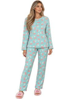 Pijama Navideña para Mujer Polar Fleece | Suave, Ligera y Cómoda | Unitalla S-L - MALABIS