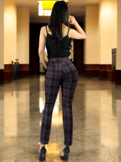 Jeggings de Mujer a Cuadros, Pantalones Tipo Leggings - comprar en línea