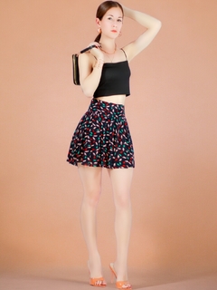 FALDA SHORT DE MUJER CASUAL DE ESTAMPADO FLORAL en internet