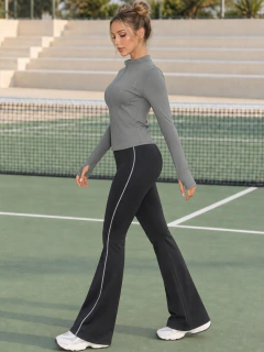 Imagen de Sudadera Deportiva para Mujer, Manga Larga y Corte Entallado, Estilo Casual Chic y Cómodo