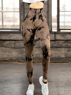 Leggings Deportivos Tie-Dye Mujer para Yoga y Gym: Comodidad y Estilo en internet