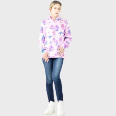 Sudadera Mujer Capucha Y Cierre Con Interior Térmico Abrigo en internet